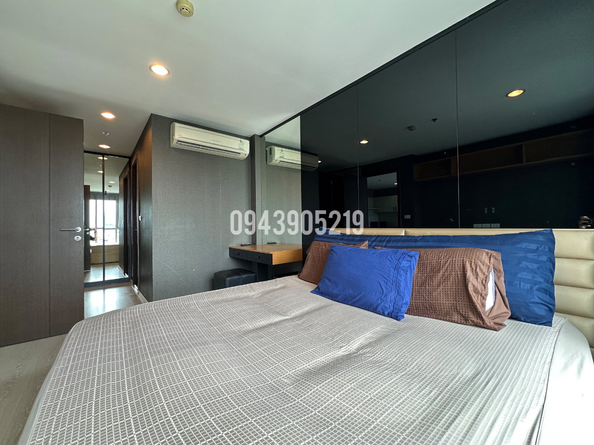 รูป Rhythm sathorn narathiwas ☎️2 bed 2 bath 60 sqm ‼️only 27000/month ‼️fully furnished NOW AVAILABLE 🔆✅ - รูปที่ 3/13