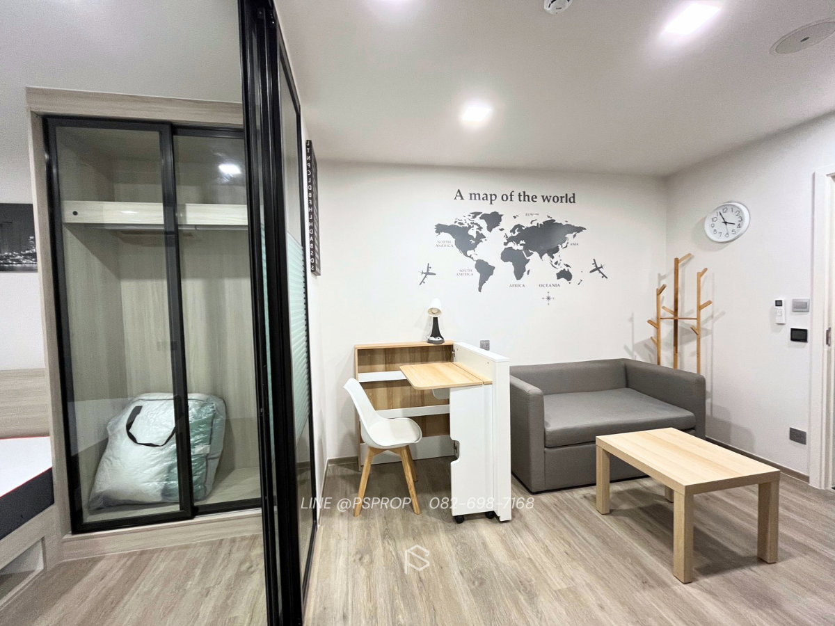 รูป คอนโดเช่าบางเเสน ใกล้ ม.บูรพา ห้องสวยเดินทางง่าย Kave Universe Bangsaen✅ พร้อมเข้าอยู่  #CR0478 - รูปที่ 11/12