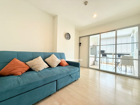 For Rent❗️"𝐑𝐇𝐘𝐓𝐇- 𝐑𝐚𝐭𝐜𝐡𝐚𝐝𝐚"  1 Bed 1 Bath Size 46 Sq.m. Near MRT-Ratchadapisek 