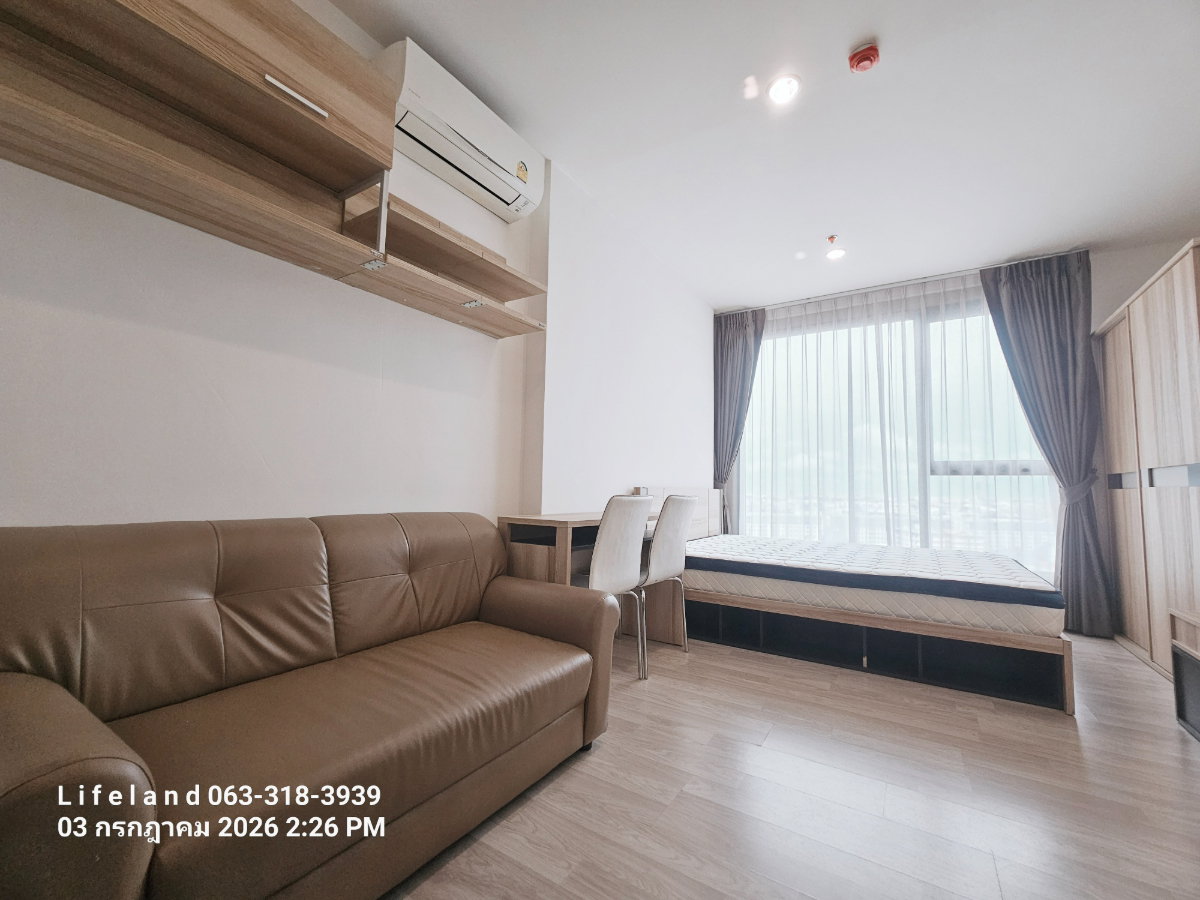รูป ให้เช่า Ideo Mobi Sukhumvit Eastpoint ตึก A ชั้น 12 เฟอร์ครบ พร้อมอยู่ [Line: @lifeland] - รูปที่ 7/14