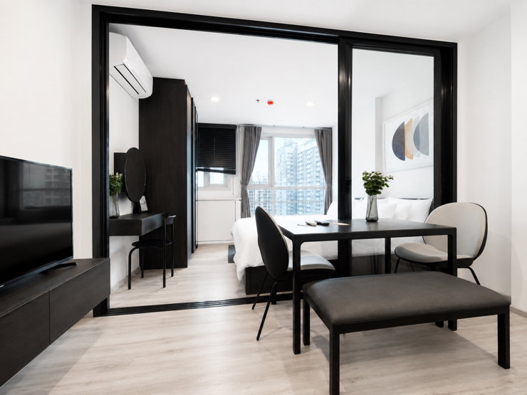 picture For rent  XT Huai Khwang condo🔥 16,000🔥 MRT Rama9  - 1/6