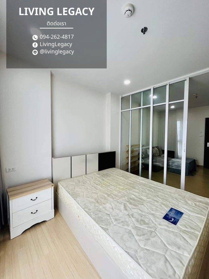 รูป SJJBW9 เช่าด่วน คอนโด Supalai Veranda Ramkhamhaeng 8 ตร.ม. | ชั้น 30 | 1 ห้องนอน | 1 ห้องน้ำ 15,000 บาท/เดือน line id : @livinglegacy - รูปที่ 7/8