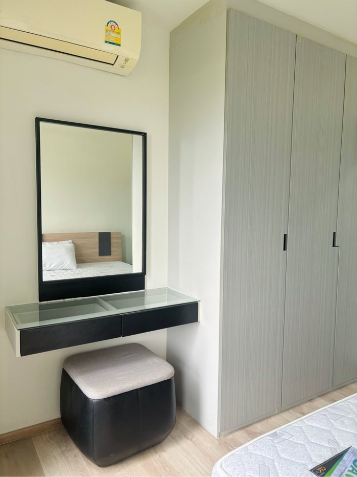 รูป ห้องเช่าRise Rama9: 1 ห้องนอน | 1 ห้องนั่งเล่น | 1 ห้องครัว | 1 ห้องน้ำ | ระเบียง - รูปที่ 6/15