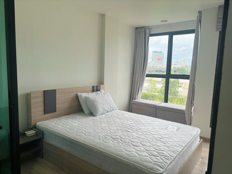 รูป ห้องเช่าRise Rama9: 1 ห้องนอน | 1 ห้องนั่งเล่น | 1 ห้องครัว | 1 ห้องน้ำ | ระเบียง - รูปที่ 5/15