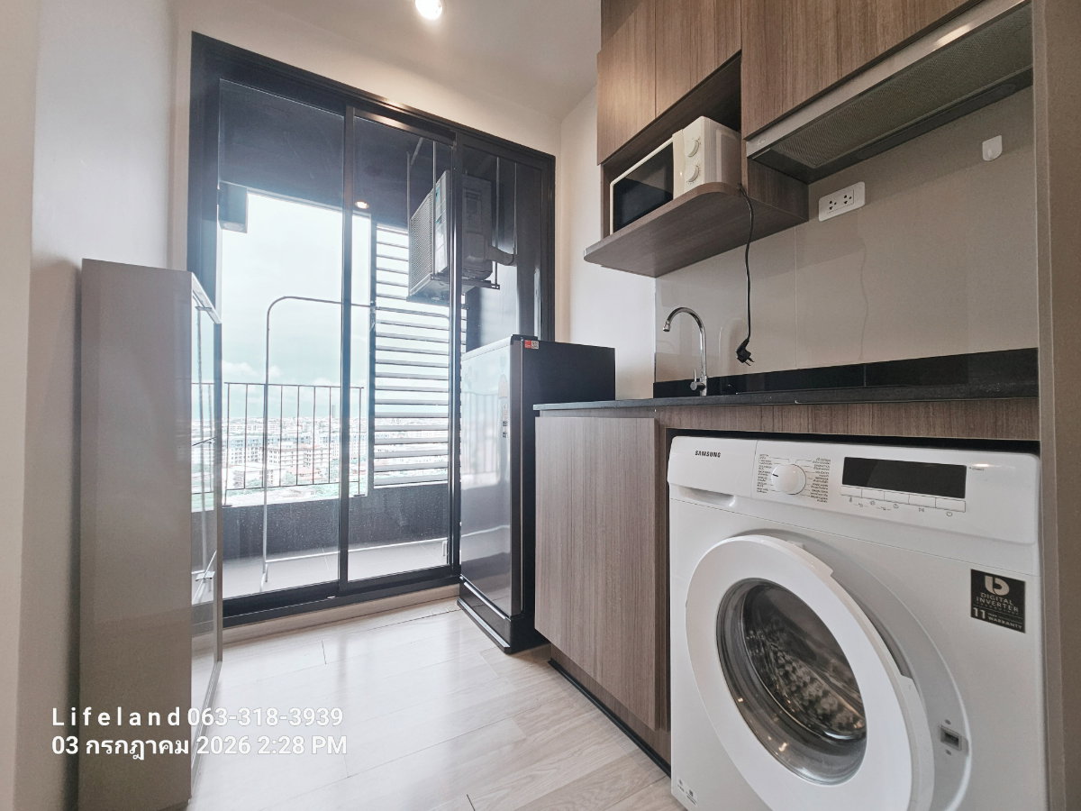 รูป ให้เช่า Ideo Mobi Sukhumvit Eastpoint ตึก A ชั้น 12 เฟอร์ครบ พร้อมอยู่ [Line: @lifeland] - รูปที่ 10/14