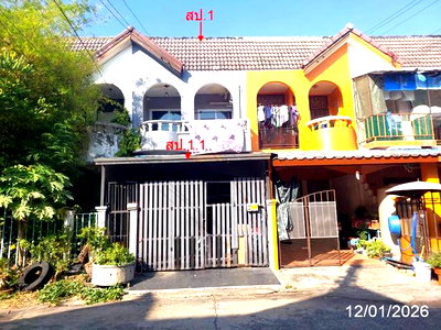 Townhouses for sale Bangkadi Industrial Estate : TOWN HOUSE 16 Sq.w. Muang Pathum Thani Pathumthani for 1.4M