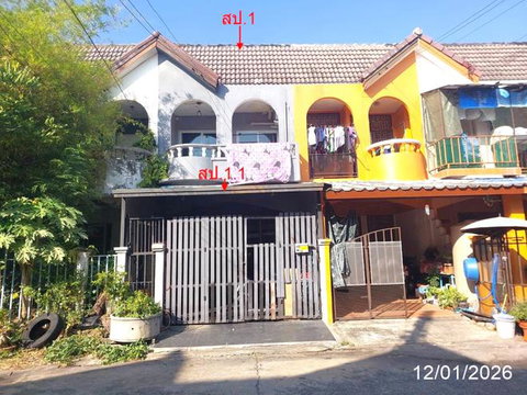 TOWN HOUSE 16 Sq.w. Muang Pathum Thani Pathumthani for 1.4M