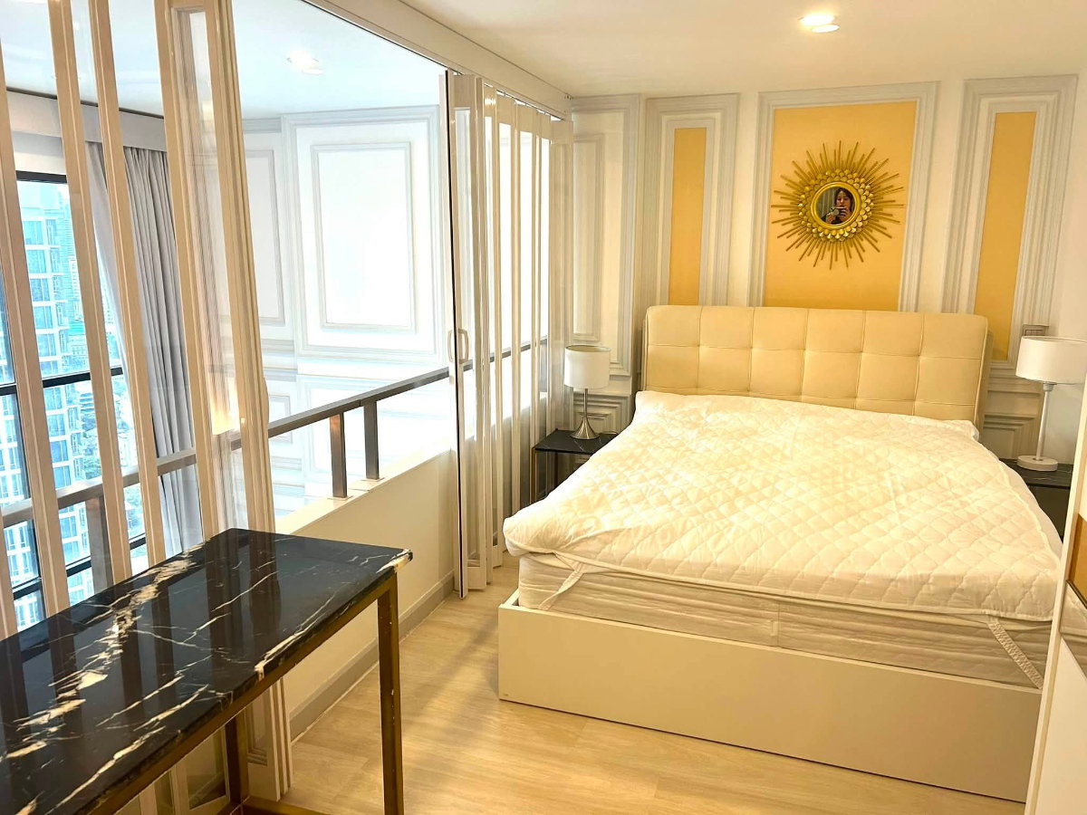 รูป [VR0476] 🔥 28,000/เดือน | Knightsbridge Prime Sathorn ห้องใหญ่สะใจ 39 ตร.ม. ใกล้ BTS ช่องนนทรี แต่งครบพร้อมอยู่ ห้อง Duplex วิวเมือง ชั้น 29! 🔥 - รูปที่ 3/12