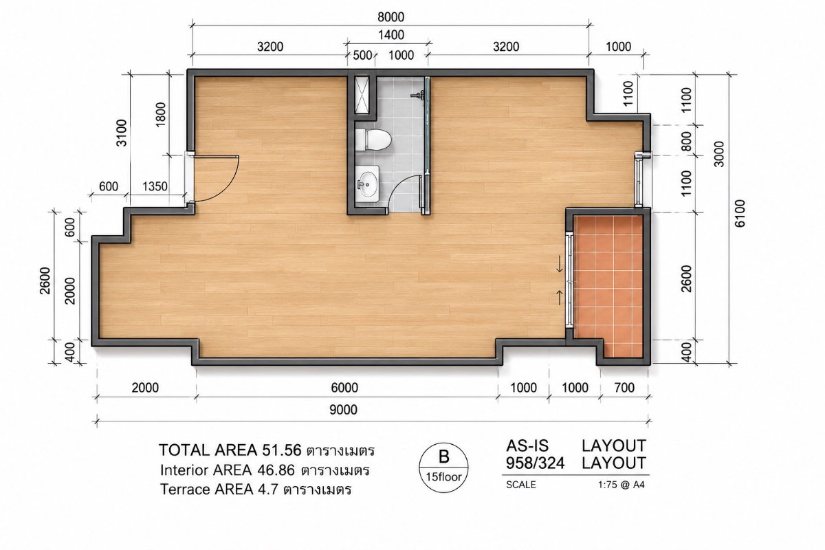 picture Rare 52 SQ.M. Unit | Convertible to 2 Bedrooms | High Floor | Open City View | Owner Direct - 3/10