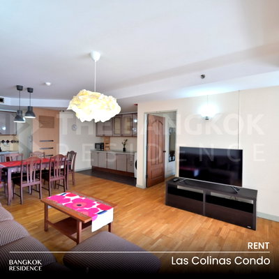 Condos for rent : Rental Condo 🌆 Las Colinas Condo, 2BR 100 sq.m. 47K 🌠 High-floor newly renovated unit, near BTS Asok 