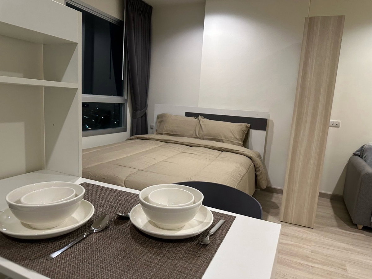picture 🔥 Lumpini Park Phetkasem 98, High floor unit, 17th floor, only 7,500 THB ✨ Studio 23 sq.m., Building D, near MRT, ready to move in 🏙️ - 5/11