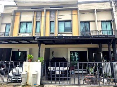 เช่าทาวน์โฮม ถนนสะพานนทบุรี-บางบัวทอง : ให้เช่าทาวน์โฮม2ชั้น 22ตรว. ราชพฤกษ์ 345 ปทุมธานี ใกล้โรบินสัน ไลฟ์สไตล์ ราชพฤกษ์