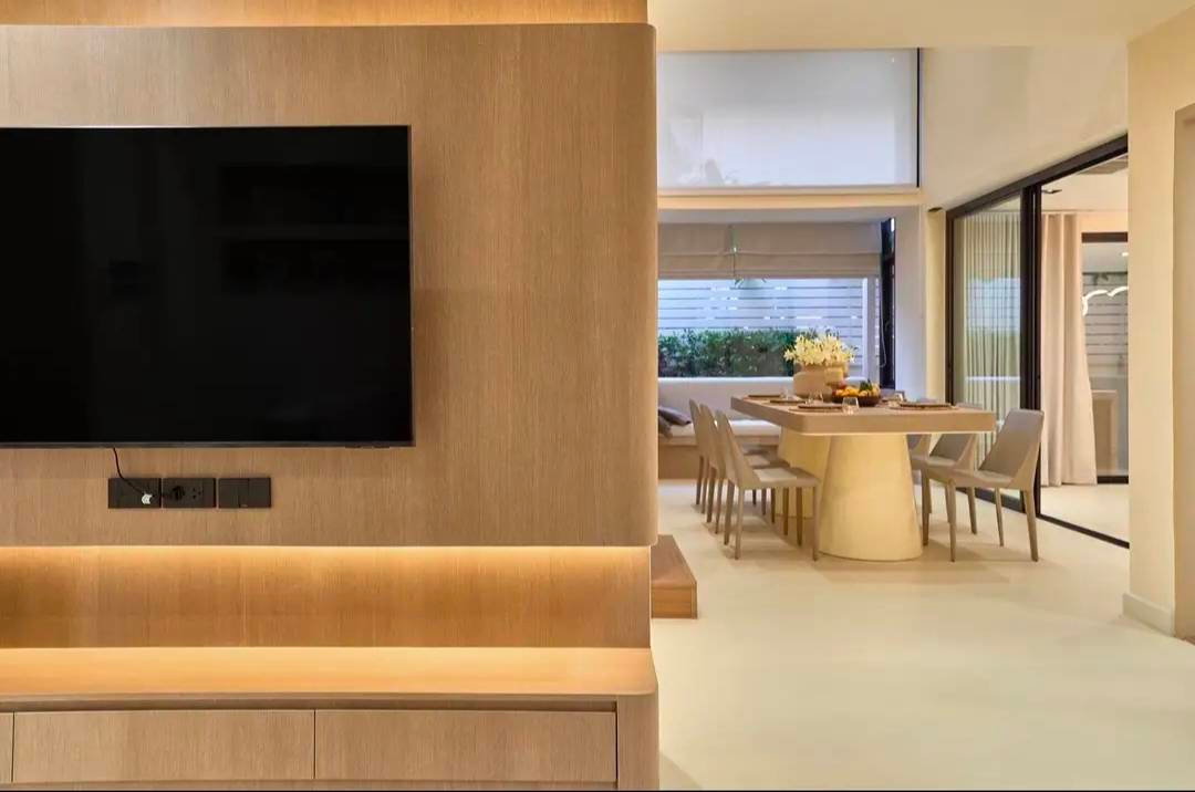 รูป ขายบ้านสร้างใหม่ Contemporary Modern Style ตกแต่งครบ ในหมุ่บ้านพราว บาย ขวัญเวียง หางดง เชียงใหม่ (H511) T.0946511456 - รูปที่ 4/14