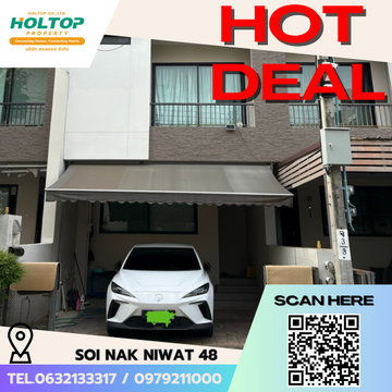 #E1050💕030769 Townhome for Rent – Nak Niwat 48