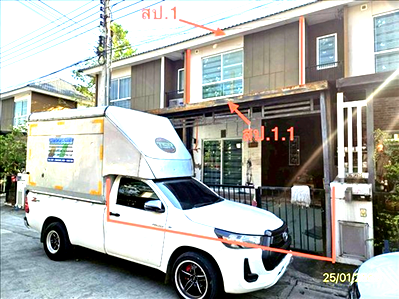 Townhouses for sale Samut Prakan Polytechnic College Chumchon Mueang Mai Bang Phli : TOWN HOUSE 18.2 Sq.w. Bang Bo Samut Prakarn for 2M