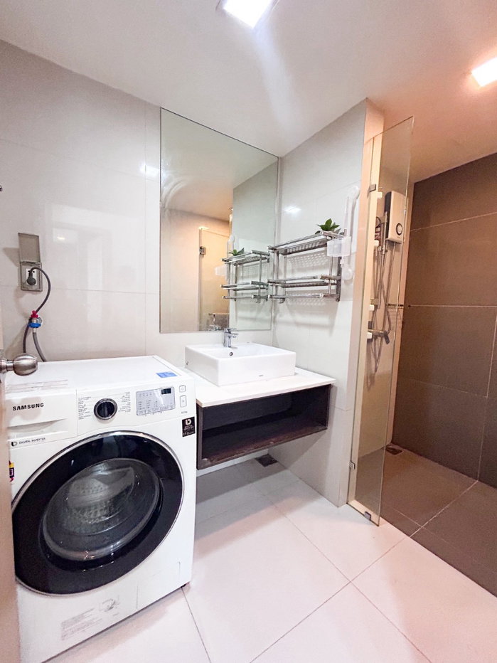 รูป 🌳🏢ใกล้ บีทีเอส ปุณณวิถีและบีทีเอสอุดมสุข วิวสระ   □■ Moniiq Sukhumvit 64  2BR 1BH 47 sq m Fully furnished closed Plan Kitchen for  Rental■□ - รูปที่ 15/20