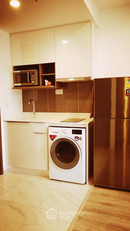 รูป ห้องมุม 1 ห้องนอน 34 ตร.ม. ชั้น 21 Ideo Mobi Asoke ใกล้ MRT เพชรบุรี 200 ม. (ID 404575) - รูปที่ 2/10