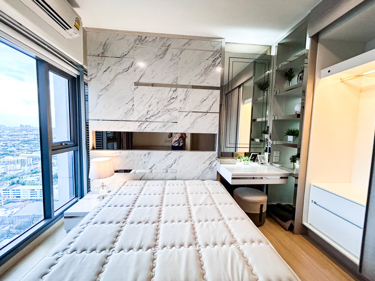 picture 🌳🏢□■ Whizdom Connect Sukhumvit 101 1BR 1BH High Floor 29.00 sq.m nice decoration for RENTAL ■□🏢🌳 - 10/14