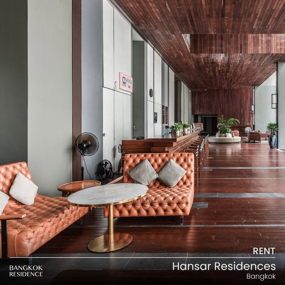 รูป Hansar Residences Bangkok💎 Ultra-Spacious Luxury Unit 💎 Elegant Luxury Living in Ratdamri Location  - รูปที่ 1/6