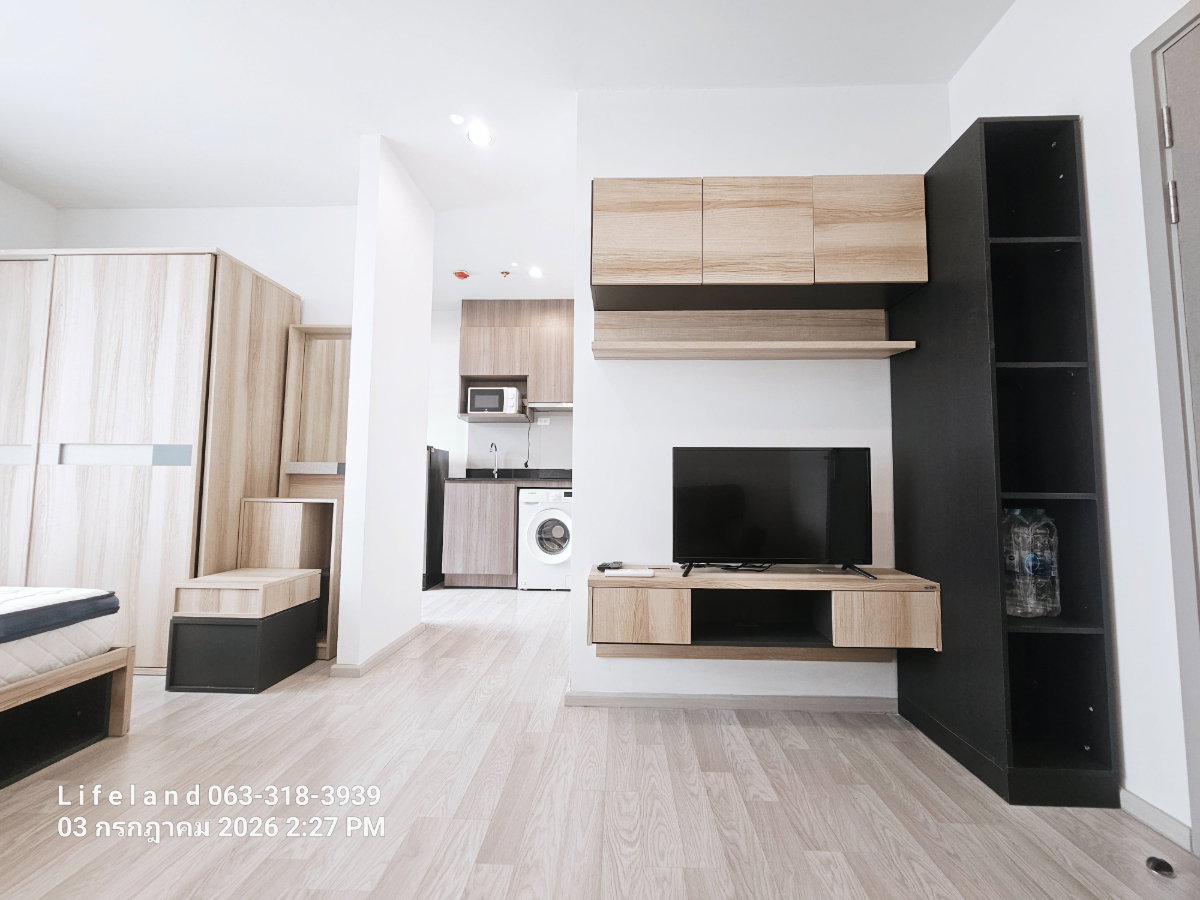 รูป ให้เช่า Ideo Mobi Sukhumvit Eastpoint ตึก A ชั้น 12 เฟอร์ครบ พร้อมอยู่ [Line: @lifeland] - รูปที่ 8/14