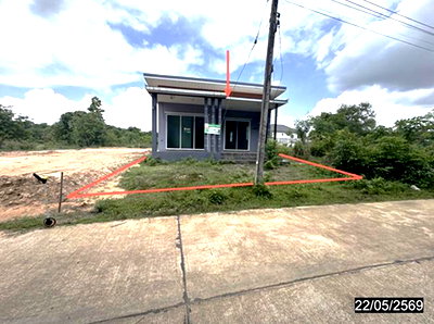 บ้านเดี่ยว อำนาจเจริญ : บ้านเดี่ยว 50 ตร.วา เมืองอำนาจเจริญ อำนาจเจริญ 1.5M