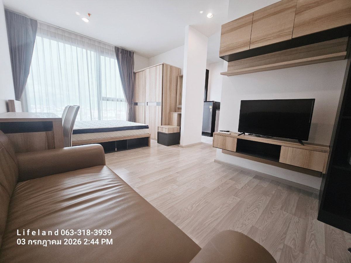 ให้เช่า Ideo Mobi Sukhumvit Eastpoint ตึก A ชั้น 12 เฟอร์ครบ พร้อมอยู่ [Line: @lifeland]