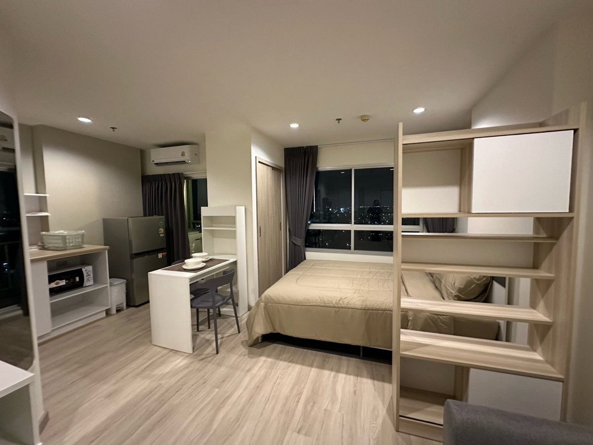 picture 🔥 Lumpini Park Phetkasem 98, High floor unit, 17th floor, only 7,500 THB ✨ Studio 23 sq.m., Building D, near MRT, ready to move in 🏙️ - 9/11