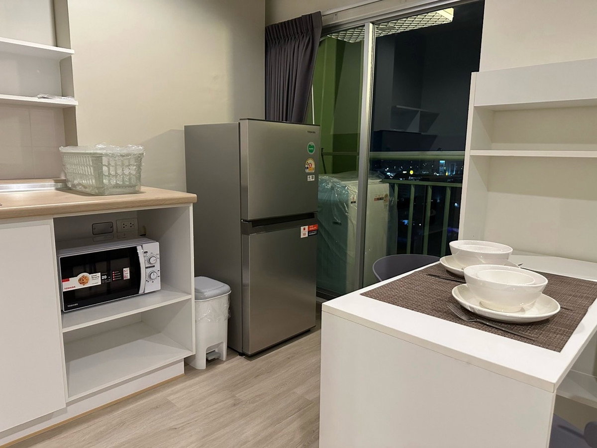picture 🔥 Lumpini Park Phetkasem 98, High floor unit, 17th floor, only 7,500 THB ✨ Studio 23 sq.m., Building D, near MRT, ready to move in 🏙️ - 3/11