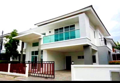 เช่าบ้านเดี่ยว เชียงใหม่ : บ้านเดี่ยวหลังใหญ่ ให้เช่า ในโครงการ The Greenery Loft อ.เมืองเชียงใหม่ ใกล้เซ็นทรัลเฟสฯ (R1304) T.0946511456