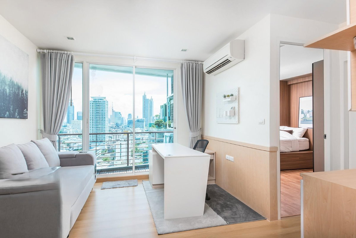 รูป S1485 🏙️✨ ขายพร้อมผู้เช่า | Wish@Samyan เดินทางสะดวกทั้ง MRT และ BTS  เพียง 5,900,000 บาท - รูปที่ 3/19