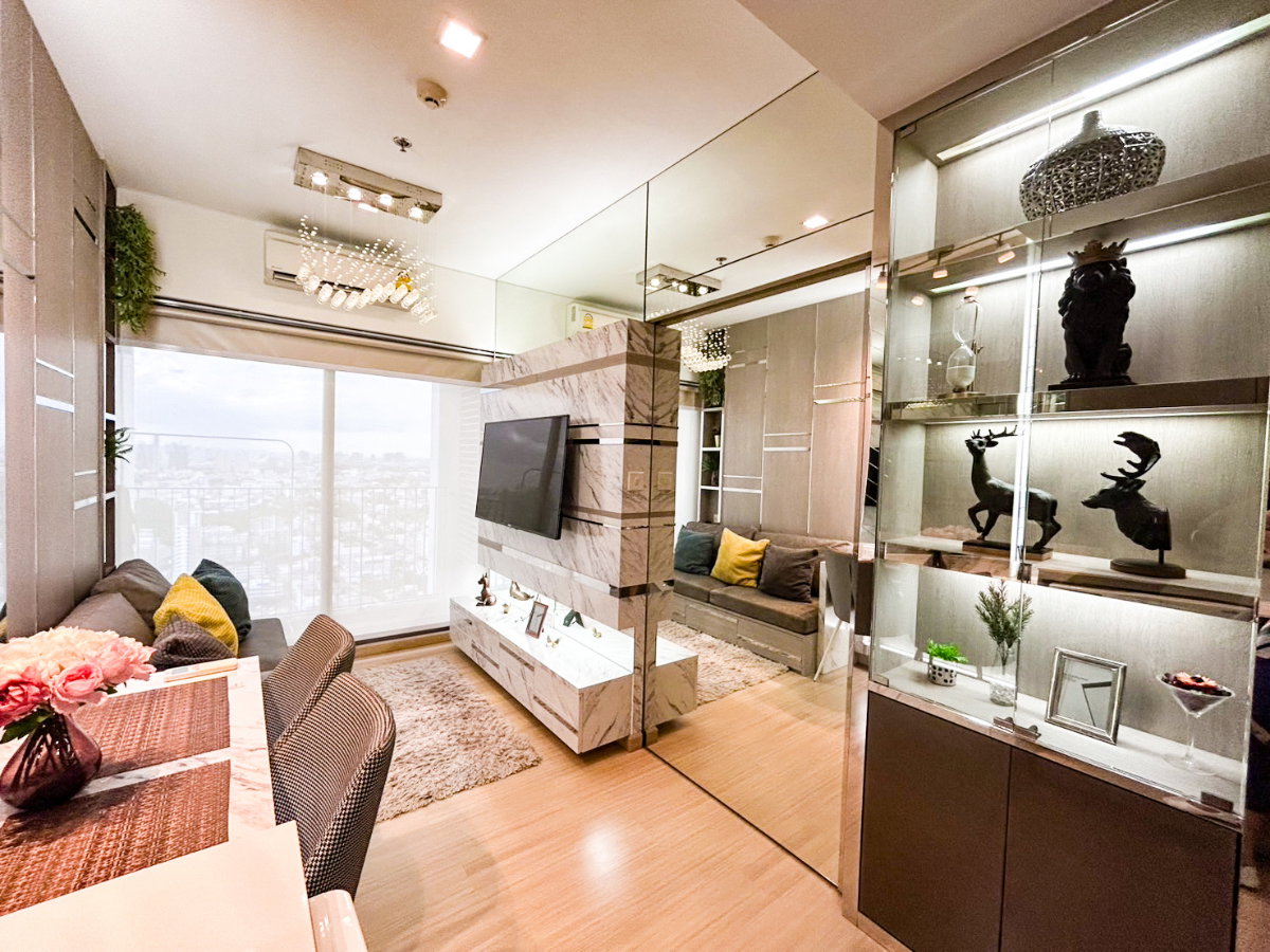 picture 🌳🏢□■ Whizdom Connect Sukhumvit 101 1BR 1BH High Floor 29.00 sq.m nice decoration for RENTAL ■□🏢🌳 - 5/14