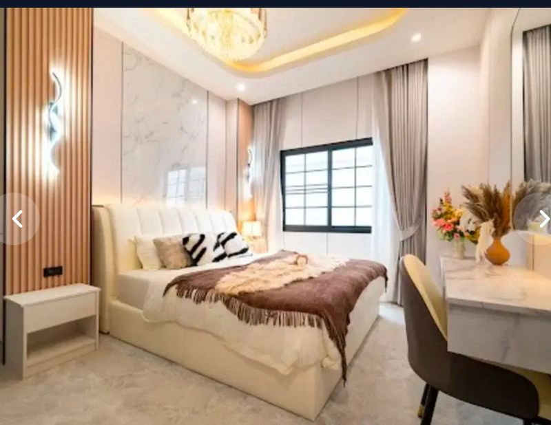 รูป ขายบ้านหรูพัทยา สไตล์โมเดิร์นหินอ่อนสวยงาม ตกแต่งครบ พร้อมอยู่ - รูปที่ 6/8