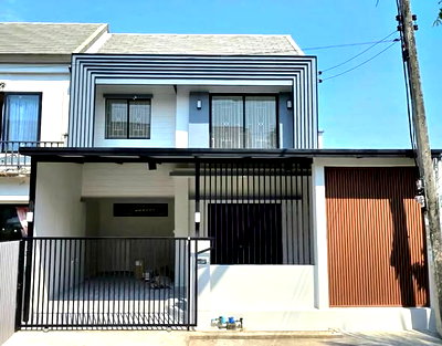 Townhouses for sale วิทยาลัยการปกครอง : 🔥 Corner Townhouse for Sale | Baan Pruksa 40 Rangsit–Khlong 3 | Spacious & Private