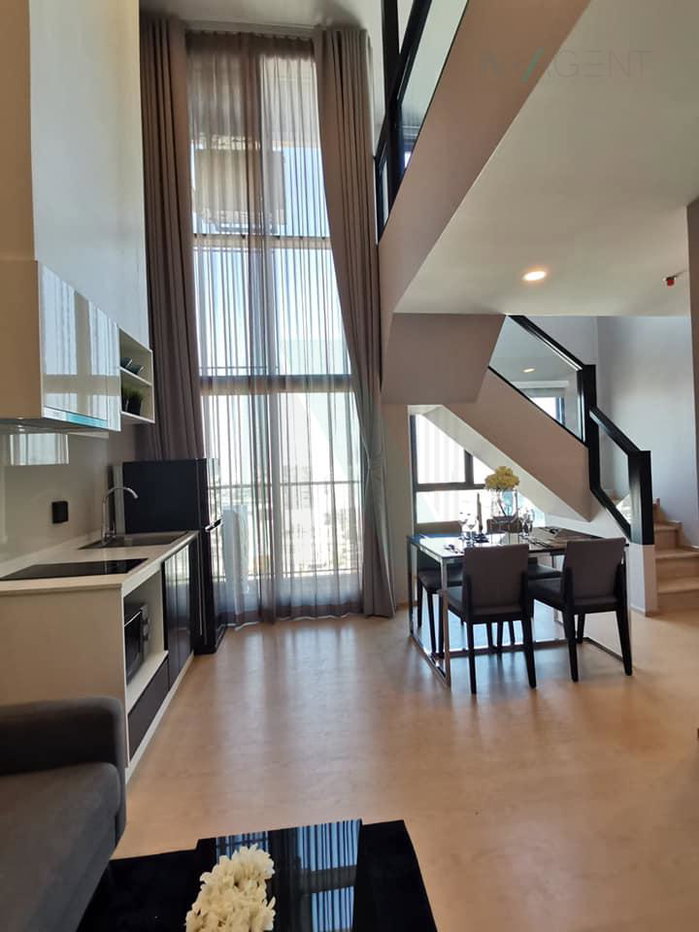 รูป ให้เช่า เดอะทรี สุขุมวิท 71-เอกมัย DUPLEX 1 ห้องนอน ชั้น 32 ใกล้ Airport Link รามคำแหง - รูปที่ 6/8