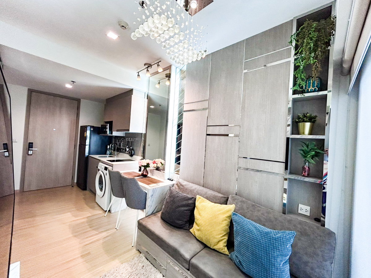 picture 🌳🏢□■ Whizdom Connect Sukhumvit 101 1BR 1BH High Floor 29.00 sq.m nice decoration for RENTAL ■□🏢🌳 - 7/14