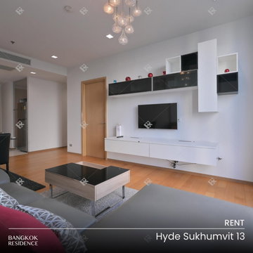 เช่าคอนโด 💎 Hyde Sukhumvit 13 2นอน 77.13ตร.ม. 44k 🌆 ว่างพร้อมนัดชม ใกล้ BTS นานา 