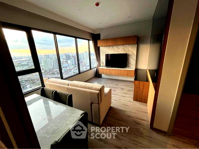 Condos for rent : High-Floor 2-BR 54 Sqm Knightsbridge Prime Onnut, BTS On Nut (ID 1942519)