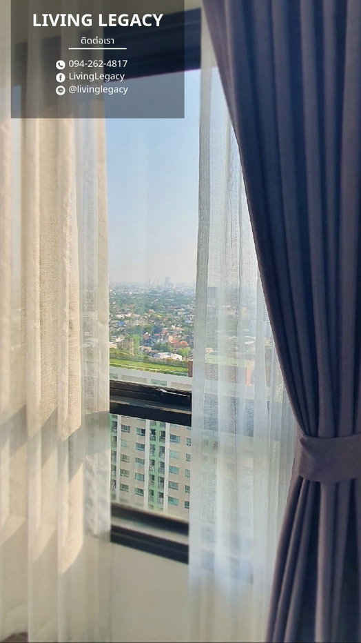 รูป LTR0SOKJ เช่าด่วน คอนโด Rich Park @ Triple Station 28.6 ตร.ม. | ชั้น 31 | 1 ห้องนอน | 1 ห้องน้ำ 16,000 บาท/เดือน line id : @livinglegacy - รูปที่ 6/8