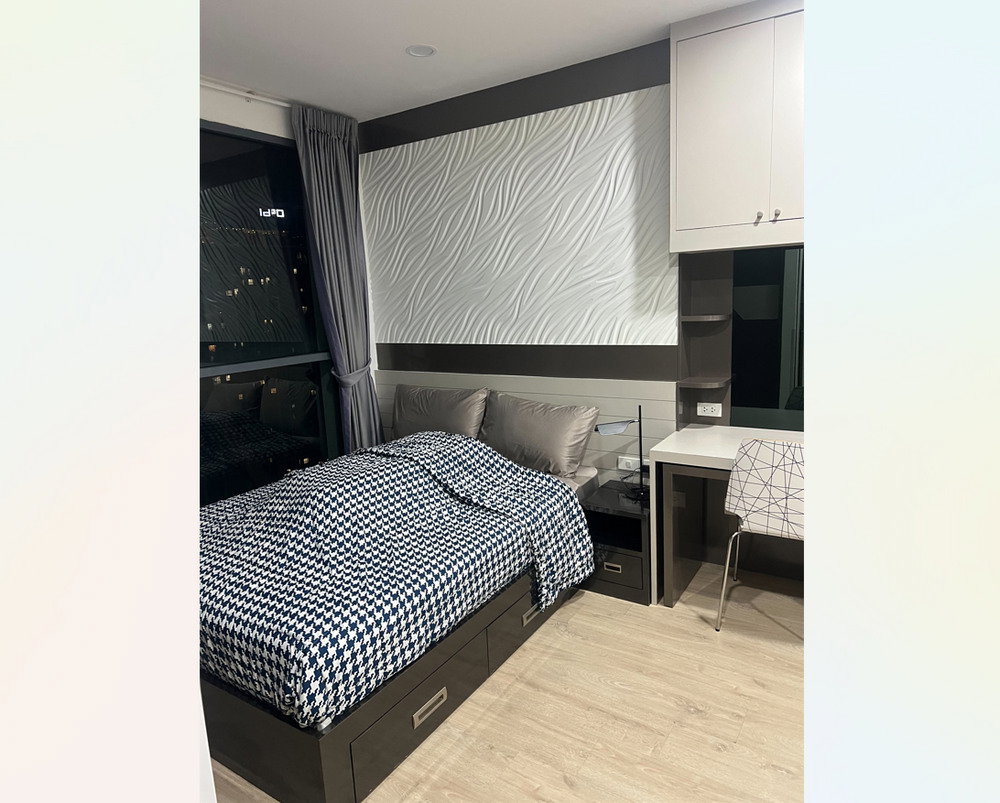รูป Call : 081-897-6270 ให้เช่า คอนโด ไอดีโอ คิว จุฬา-สามย่าน 25 ตร.ม ชั้น 29 วิวสระว่ายน้ำ ห้องมุมสวนดาดฟ้า ตกแต่งครบตามรูป - รูปที่ 1/13