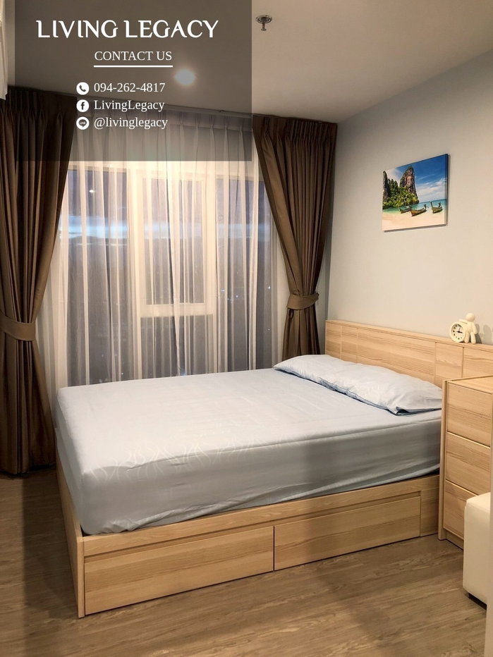 รูป SX9QJZ เช่าด่วน คอนโด Regent Home Bangna 28 ตร.ม. | ชั้น 17 | 1 ห้องนอน | 1 ห้องน้ำ 11,000 บาท/เดือน line id : @livinglegacy - รูปที่ 3/12