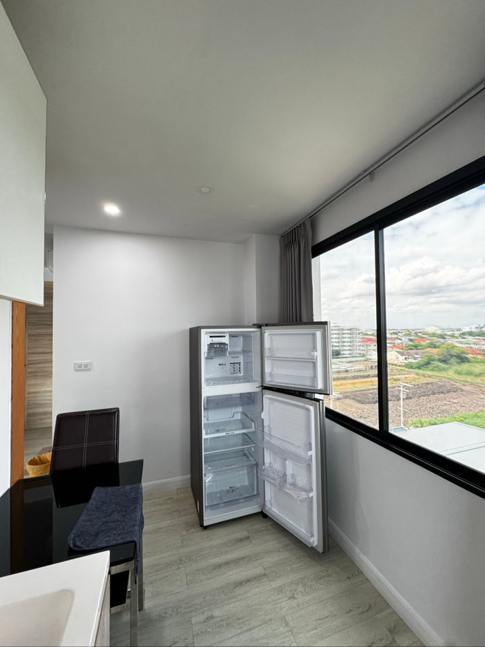 รูป 🎓🏡📍ห้องหัวมุม V Condo ศาลายา ใกล้ ม.มหิดล เงียบ เป็นส่วนตัว พร้อมอยู่ - รูปที่ 7/11