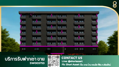 Apartment building for sale Rajamangala University of Technology Lanna (Jedyod) : Hotel for sale in the heart of Nimman, Chiang Mai. Prime location with facilities to please tourists. Ideal for long-term investment.-SW003753 