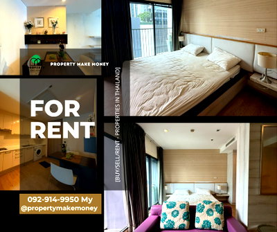 Condos for rent : Anyone who likes open plan style rooms, open, airy and comfortable, dont miss this room, Noble Remix, with a beautiful swimming pool view!    