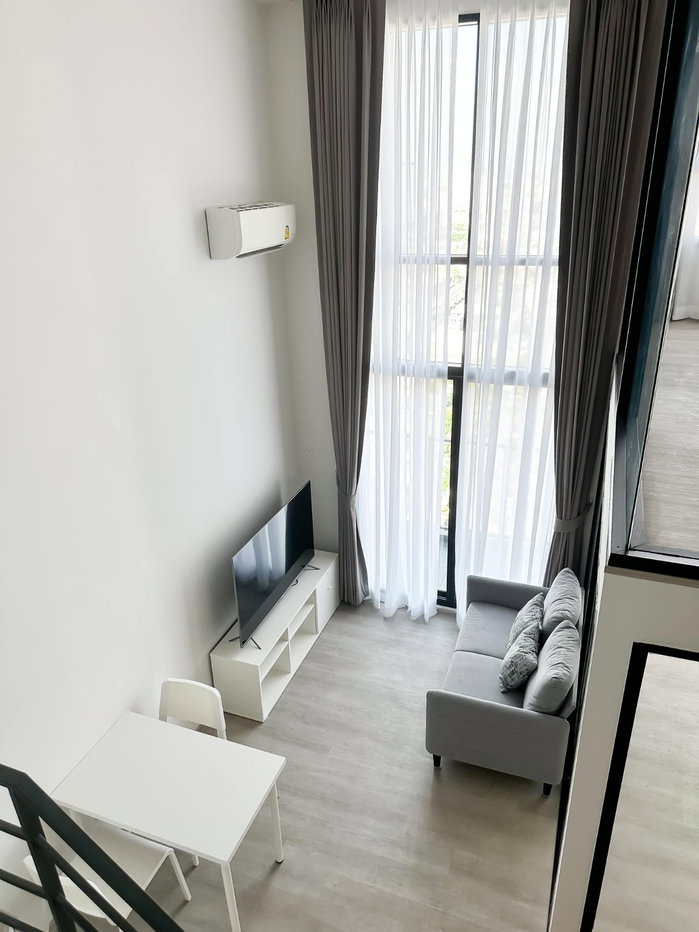 picture Ideo Charan 70 Riverview【𝐑𝐄𝐍𝐓】🔥DUPLEX room with high ceilings, clean minimalist design, and a spacious.🔥 Contact Line ID: @hacondo - 4/6