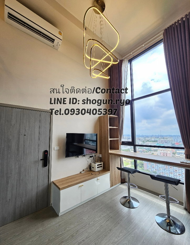 รูป 2 ปีลดได้✨Origin Plug & Play รามคำแหง Triple Station, หรูมีระดับ แต่งครบ 2 นอน 45 ตรม.ห้องมุม เครื่องใช้ไฟฟ้า/เฟอร์ครบ - รูปที่ 6/25