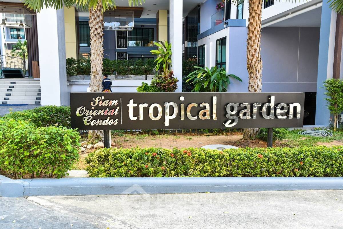 รูป คอนโด 1 ห้องนอน 37 ตร.ม. ขาย | Siam Oriental Tropical Garden (เลี้ยงสัตว์ได้) (ID 3059696) - รูปที่ 1/16