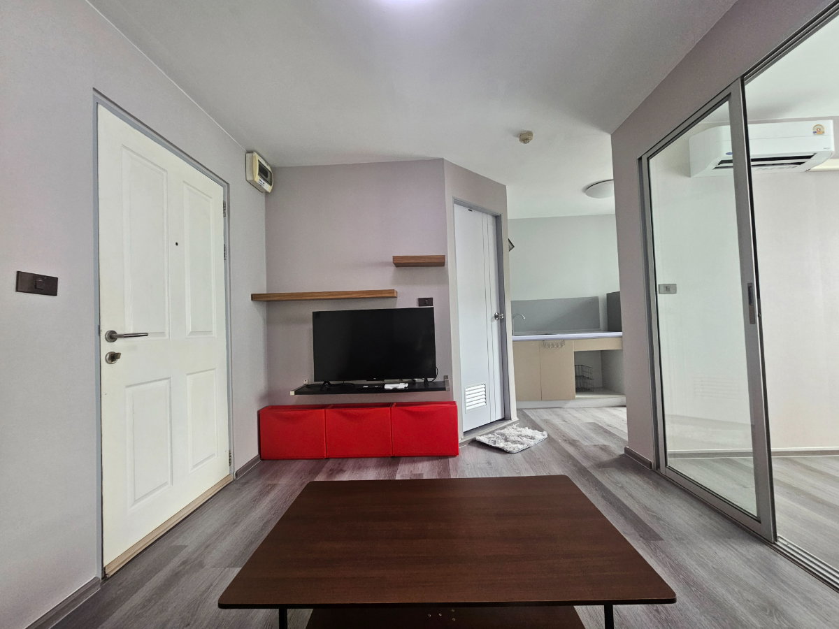 รูป ให้เช่า ดีคอนโด รัตนาธิเบศร์ ( DCONDO RATTANATHIBET ) 1 bedroom ห้องมุมเป็นส่วนตัว ห้องสวยพร้อมอยู่ เจ้าของปล่อยเอง - รูปที่ 4/13
