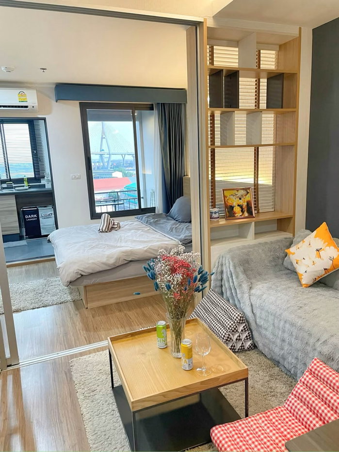 รูป 🔥ว่างพร้อมเข้าอยู่🔥#NOP1249 U Delight Residence Riverfront พระราม3✅แอดไลน์นัดชมห้อง🌸 - รูปที่ 3/15