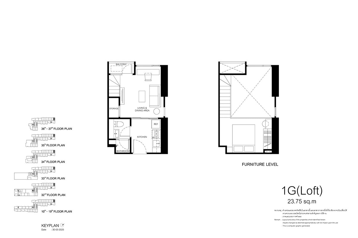 picture FOR SALE: Booking Rights + Sales Contract Transfer – XELF by Sansiri Condominium - 6/7