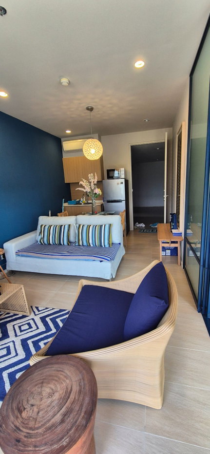 รูป ให้เช่า คอนโด บ้านทิวทะเล บลูแซฟไฟร์ (Baan Thew Thale Blue Sapphire)45 ตรม 1นอน 1 น้ำ - รูปที่ 6/17